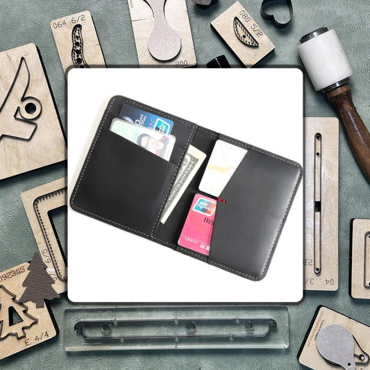 Custom Card Holder Leather Steel Knife Die Cutting/Handmade Leather Craft Punch Tool/Suitable for DIY Craft Projects and Personalized Gifts