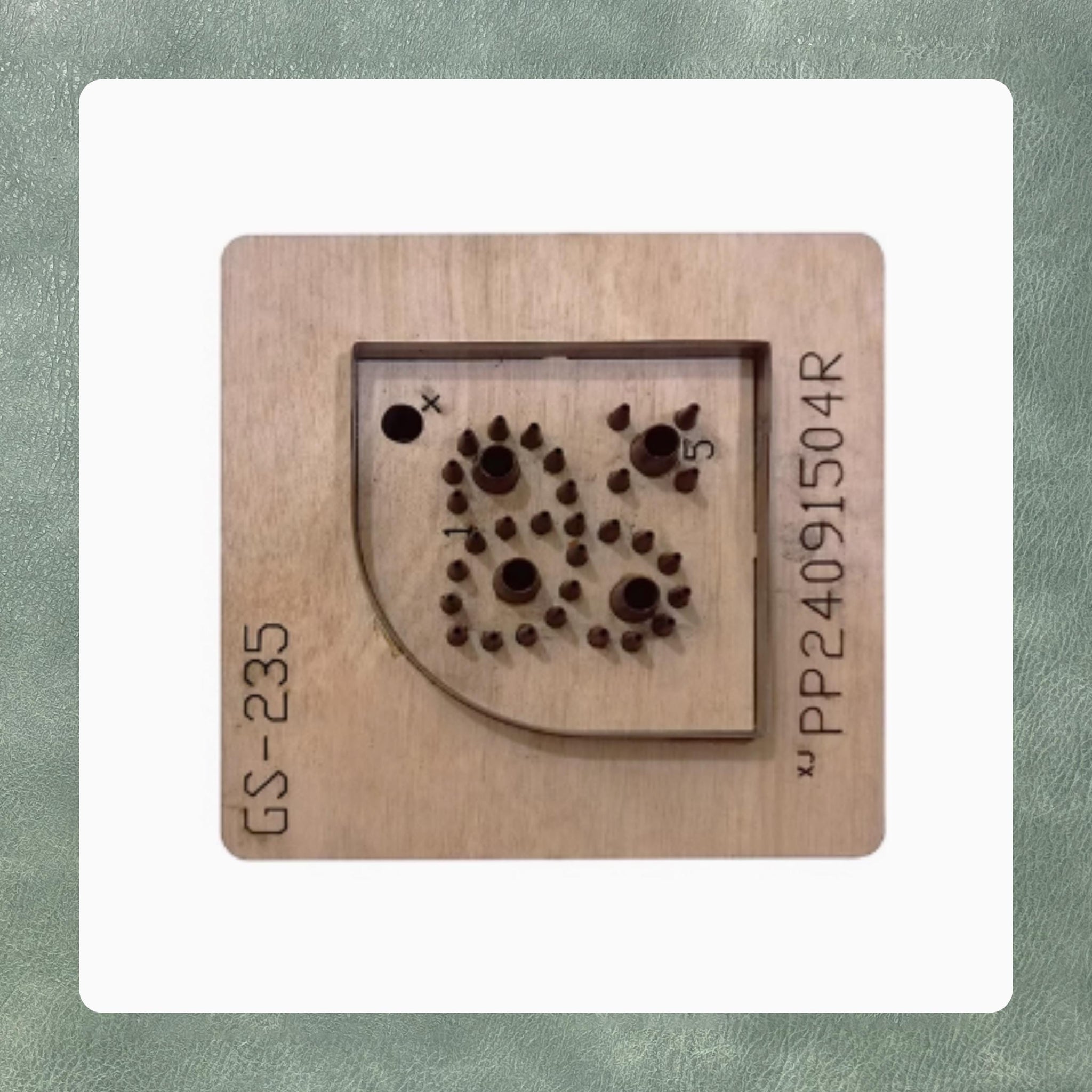 Handmade Bookmark Leather Cutting Die | Steel Knife Die for DIY Crafting & Punching | Perfect Gift for Book Lovers