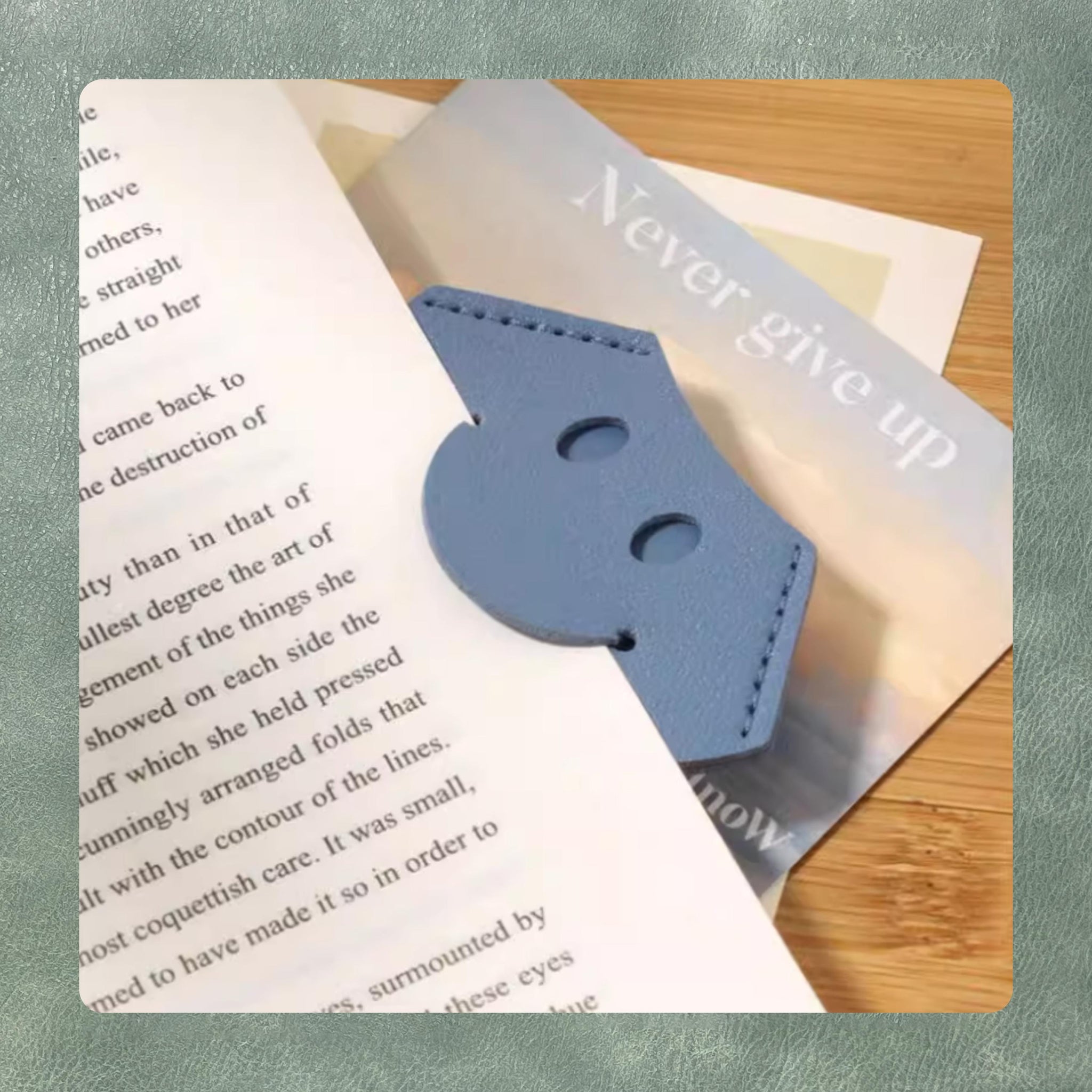 Personalized Smiley Face Bookmark Die Cut – Durable cutting die for custom DIY bookmarks and paper craft projects
