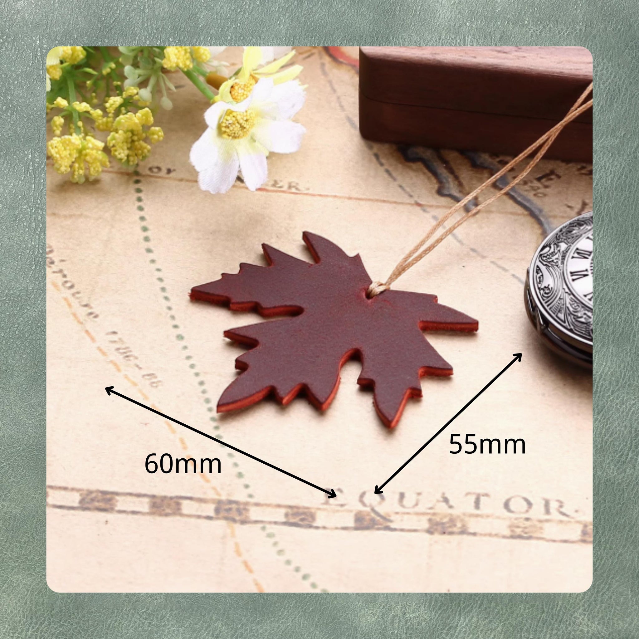 Custom Maple Leaf Bookmark Cutting Dies - High quality steel cutting dies for creating personalized, beautiful maple leaf bookmarks