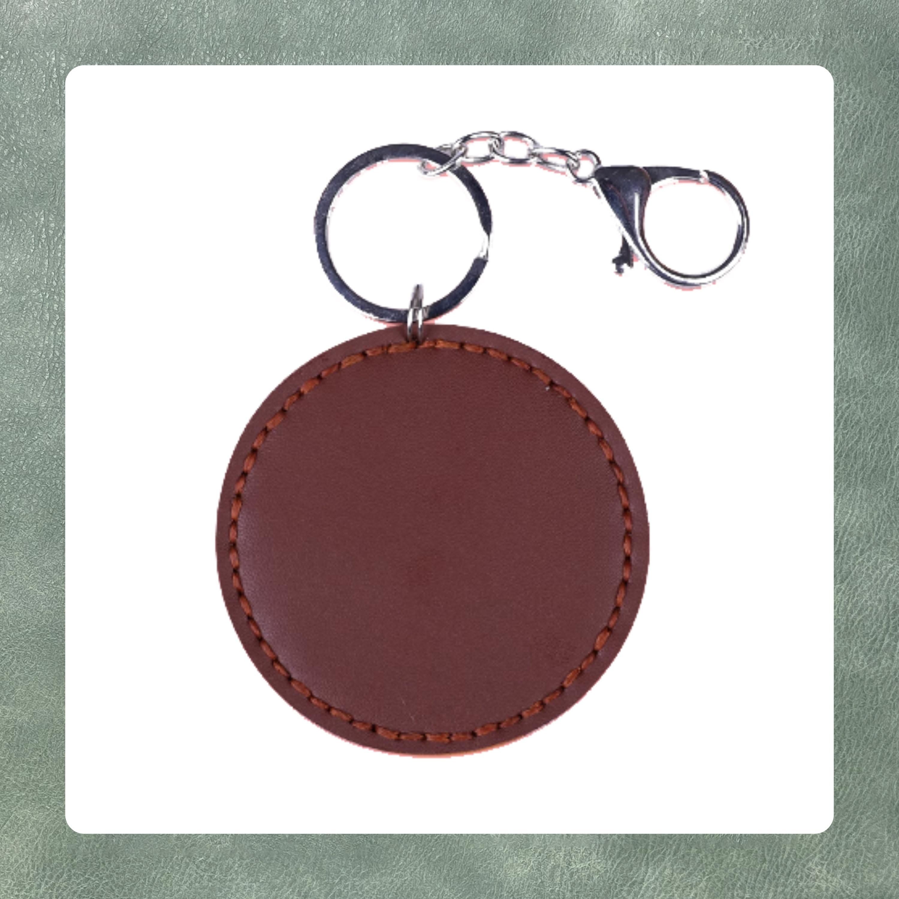 DIY Cat Paw Keychain Cutting Die - Make a custom leather die cut keychain charm with a detailed cat paw design for a girlfriend gift