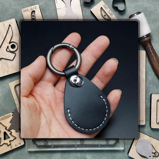 IC card keychain leather cutting die cutting die, Sizzix die cutting leather punching die, handmade leather crafts kraft paper tools