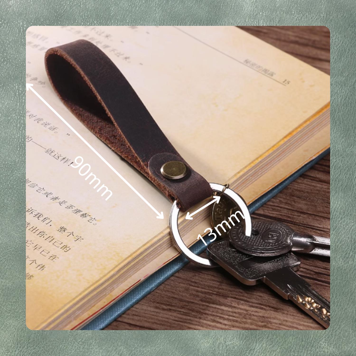 Handmade Keychain Leather Die Cutting/Precision Leather Keychain Die for DIY and Handmade Accessories | Compatible with Sizzix Machines