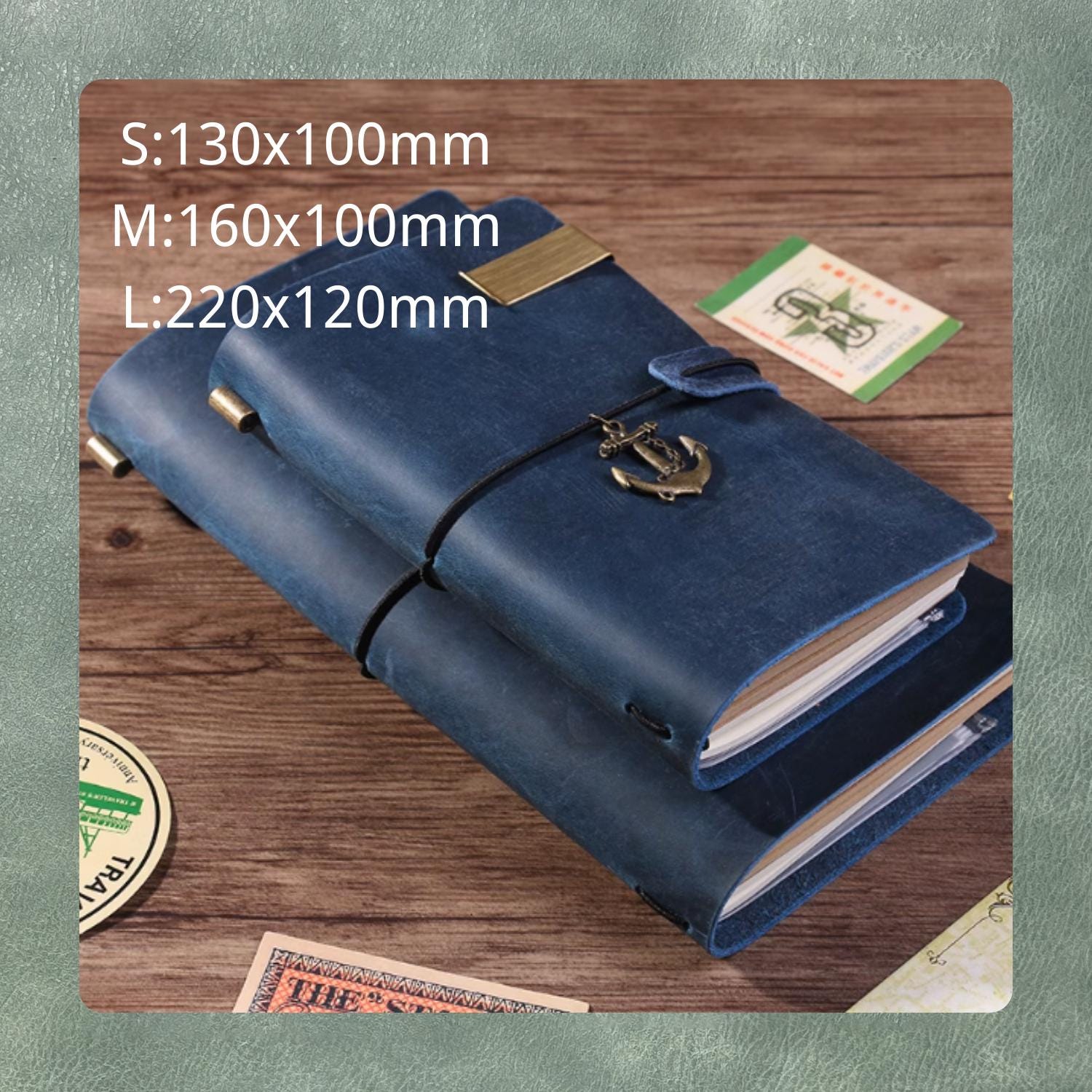 Handmade Notepad Leather Die Cutting Die/Customized Manual Notebook Precision Leather Keychain Die/Compatible with Sizzix Machine