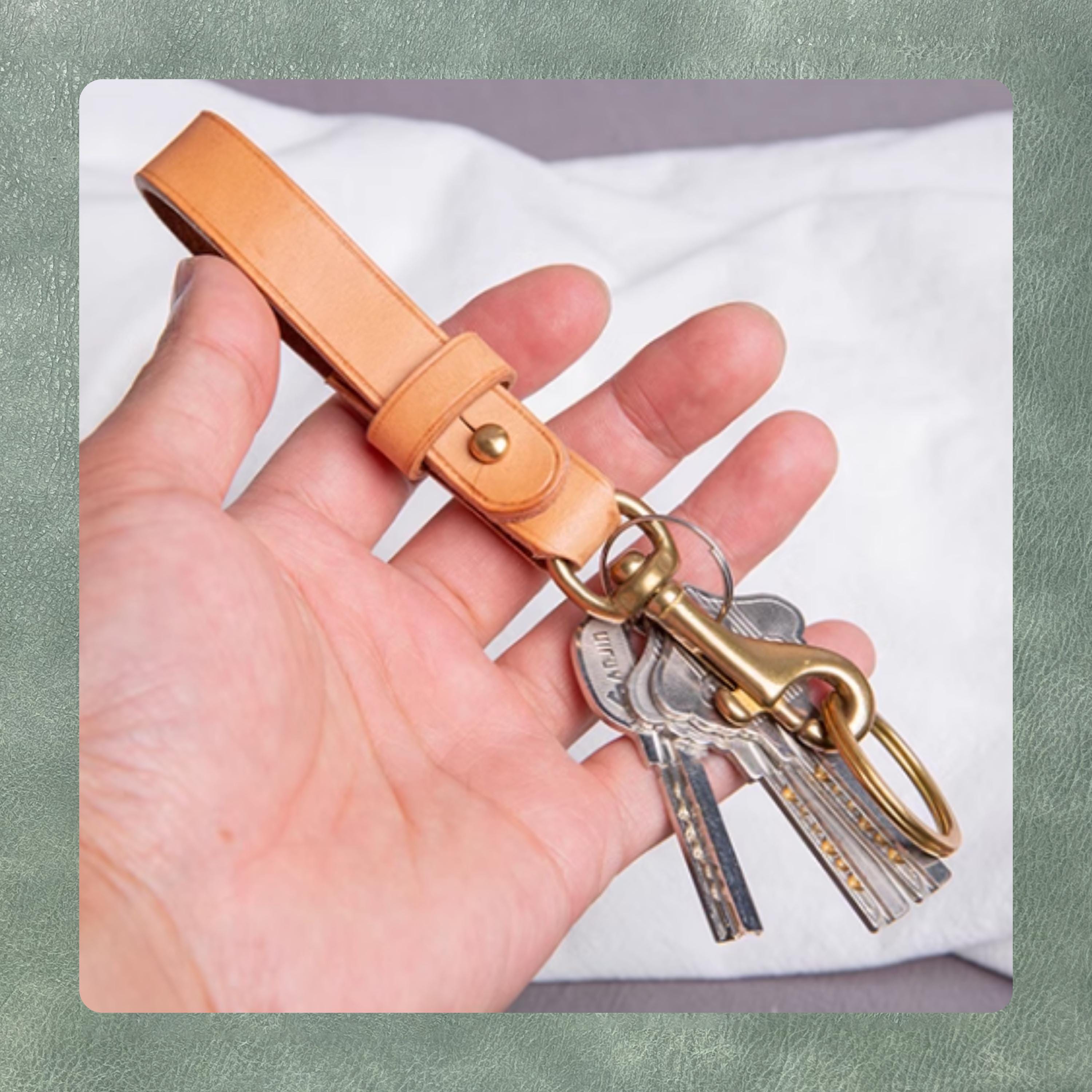 Handmade Keychain Leather Die Cutting | Precision Leather Keychain Die for DIY and Handmade Accessories | Leather Craft Lovers