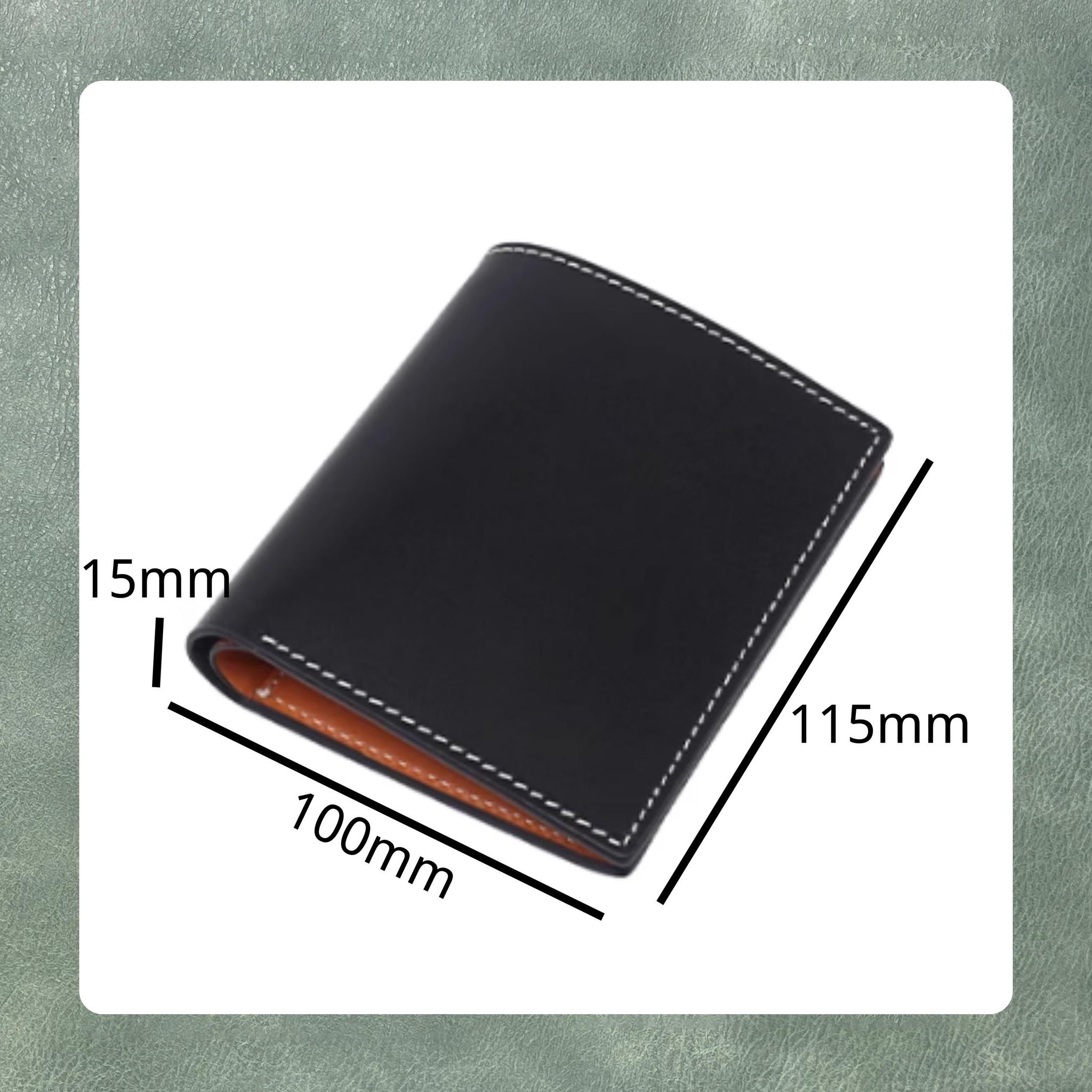 Bifold Wallet Leather Cutting Dies – Sizzix Die Cutting Steel Knife Stamping Dies | Precision Tool Set for Leather and Kraft Craft Projects