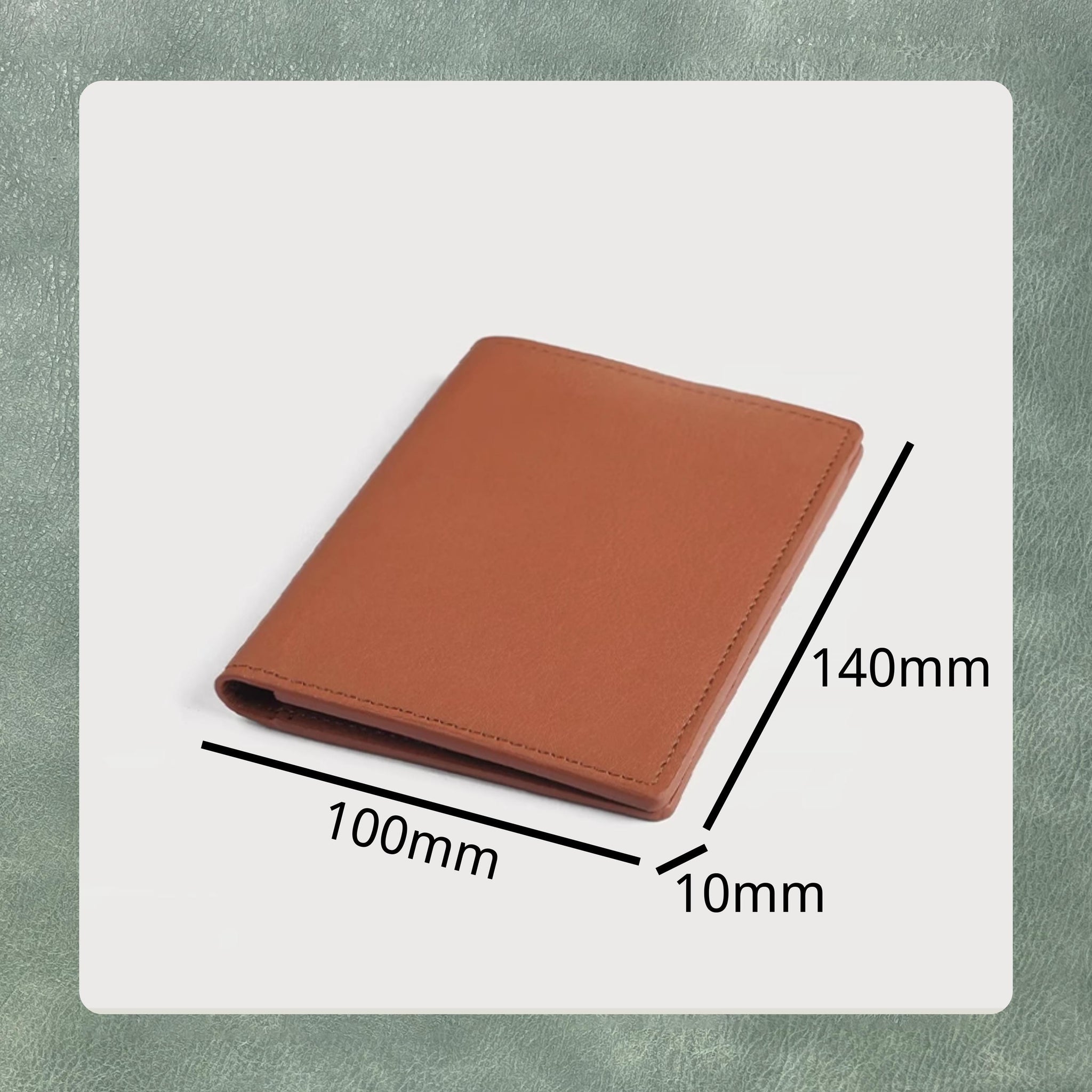 Passport Holder Card Holder Leather Cutting Dies - Steel Knife Metal Stamping Dies | Precision Tool Set for Leather and Kraft Craft Projects