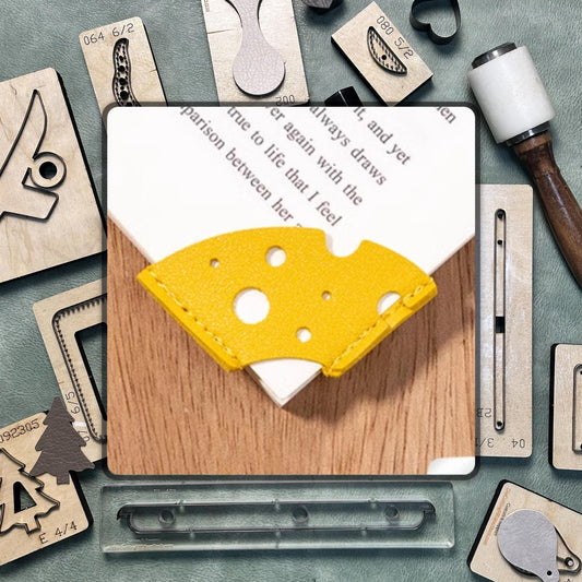 Cheese Shape Cutting Die – Custom Metal Die for DIY Bookmarks, Paper Leather Craft | Scrapbooking & Card Making Die Cut Mold