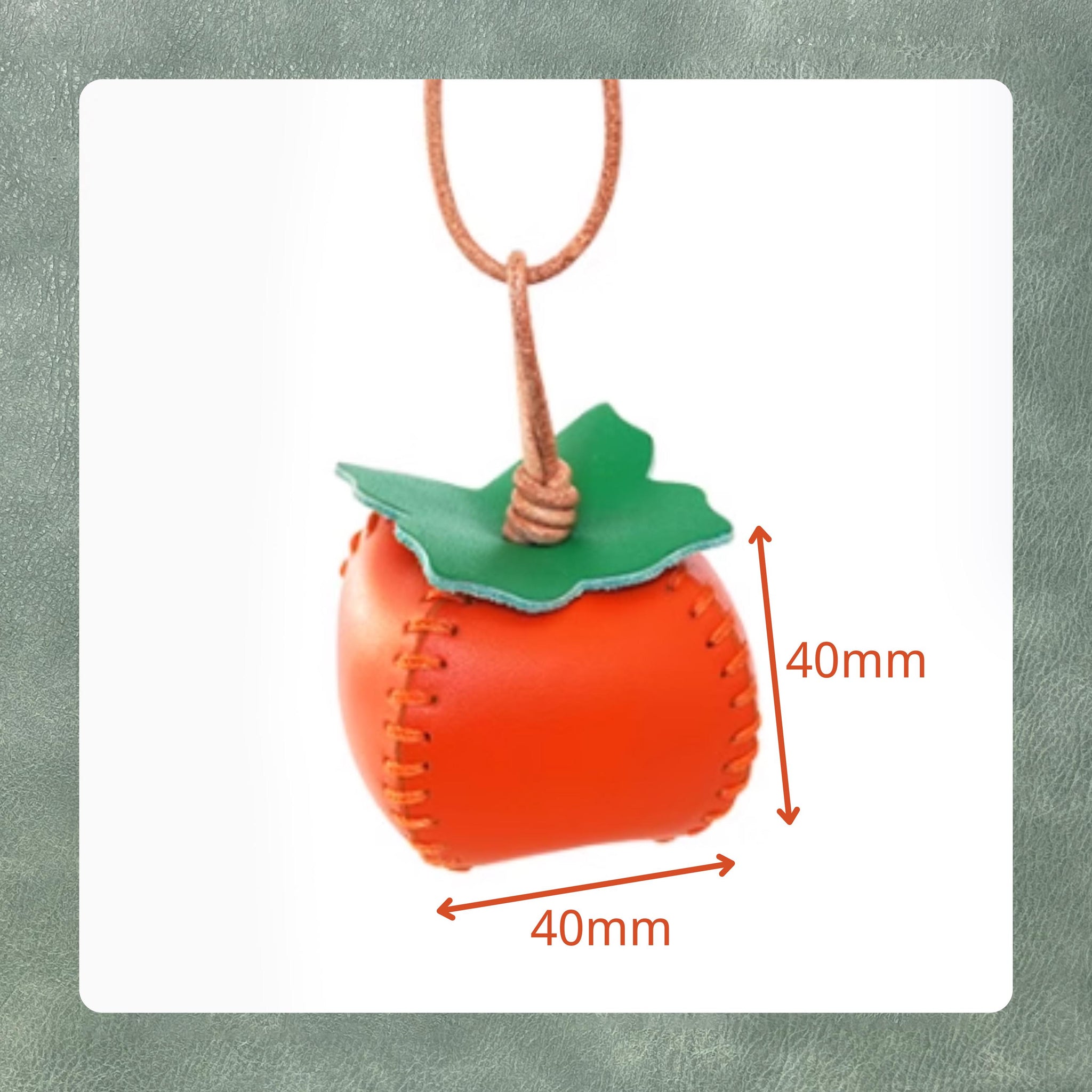 Custom persimmon shape keychain cutting die, leather pendant precision die, Sizzix steel knife craft die cutting leather craft punching tool