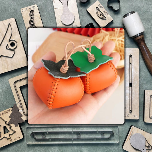 Custom persimmon shape keychain cutting die, leather pendant precision die, Sizzix steel knife craft die cutting leather craft punching tool