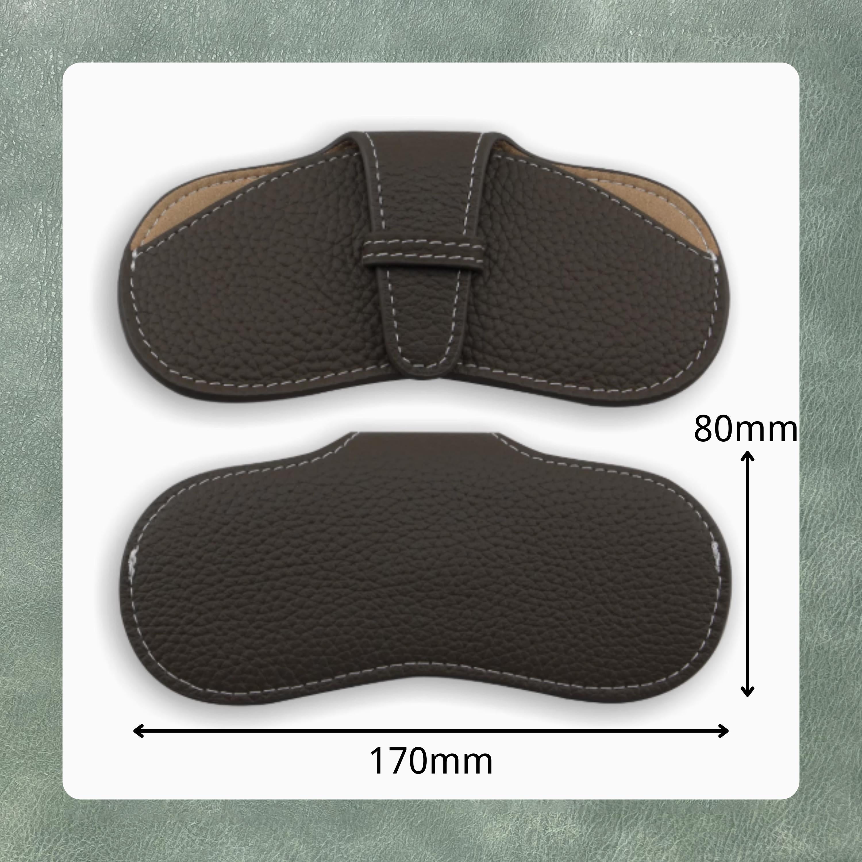Handmade glasses case leather die cutting / precision cutting unique design / custom leather cutting die / leather craft lovers' choice