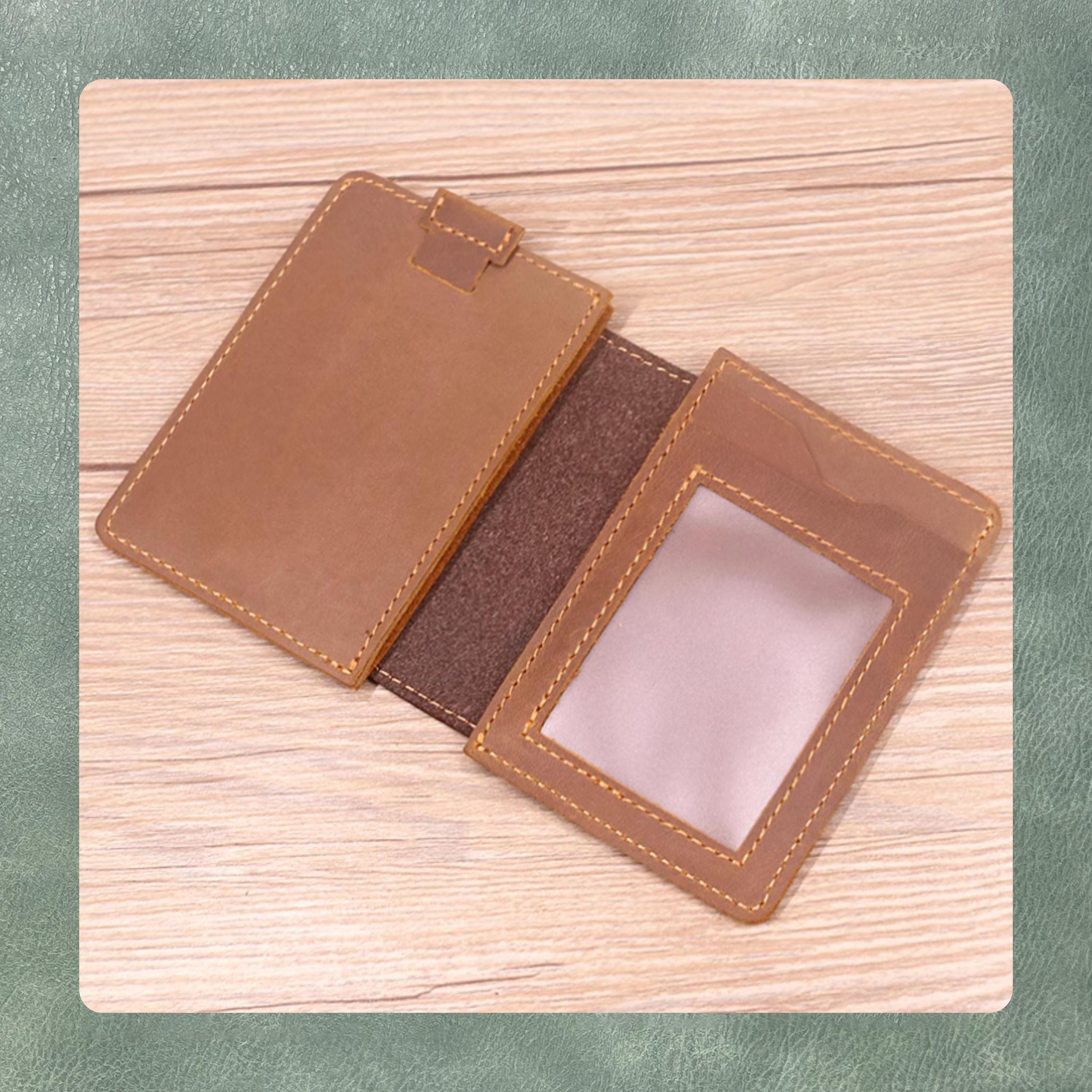 Card holder custom leather cutting die, DIY handmade leather precision die cutting tool, high quality steel knife metal punching tool set