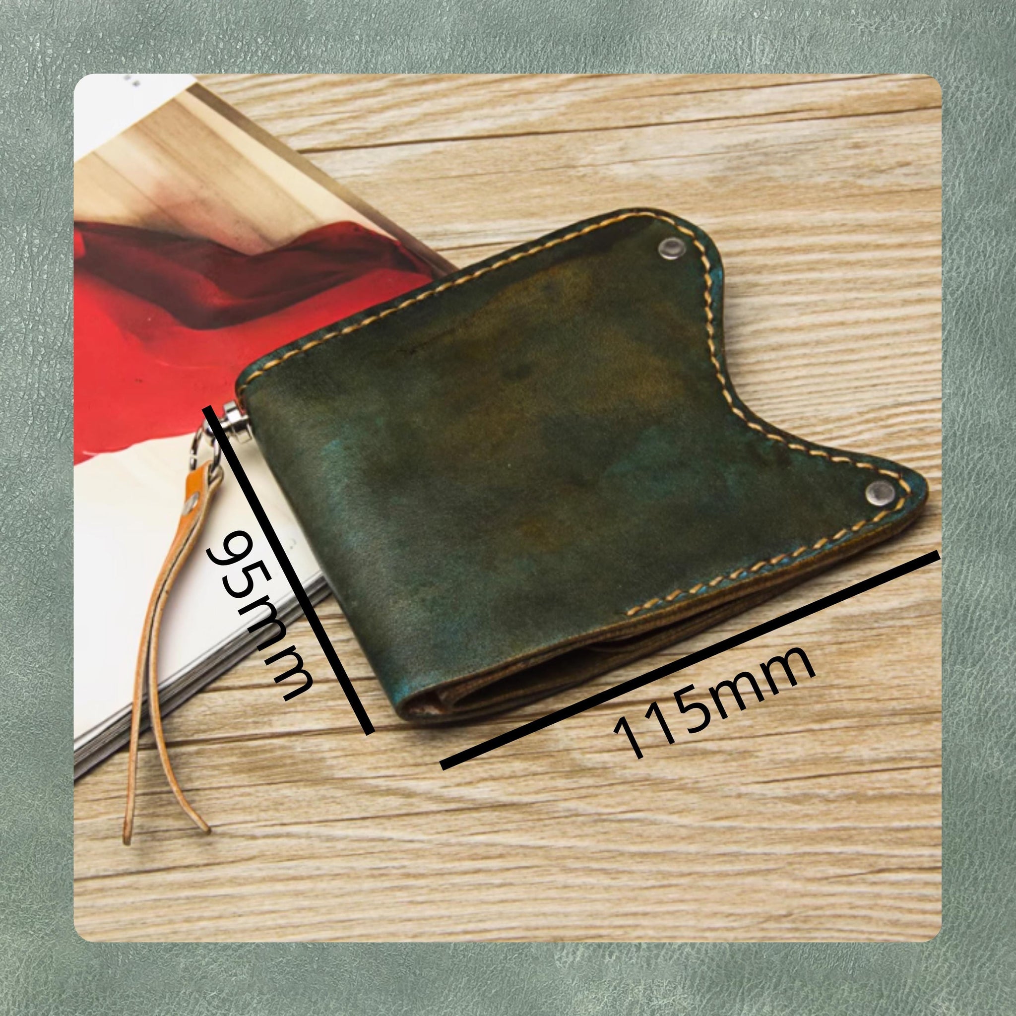Butterfly Shape Wallet Leather Cutting Die, DIY High Quality Leather Precision Die Cutting, Handmade Steel Knife Metal Punching Tool Set