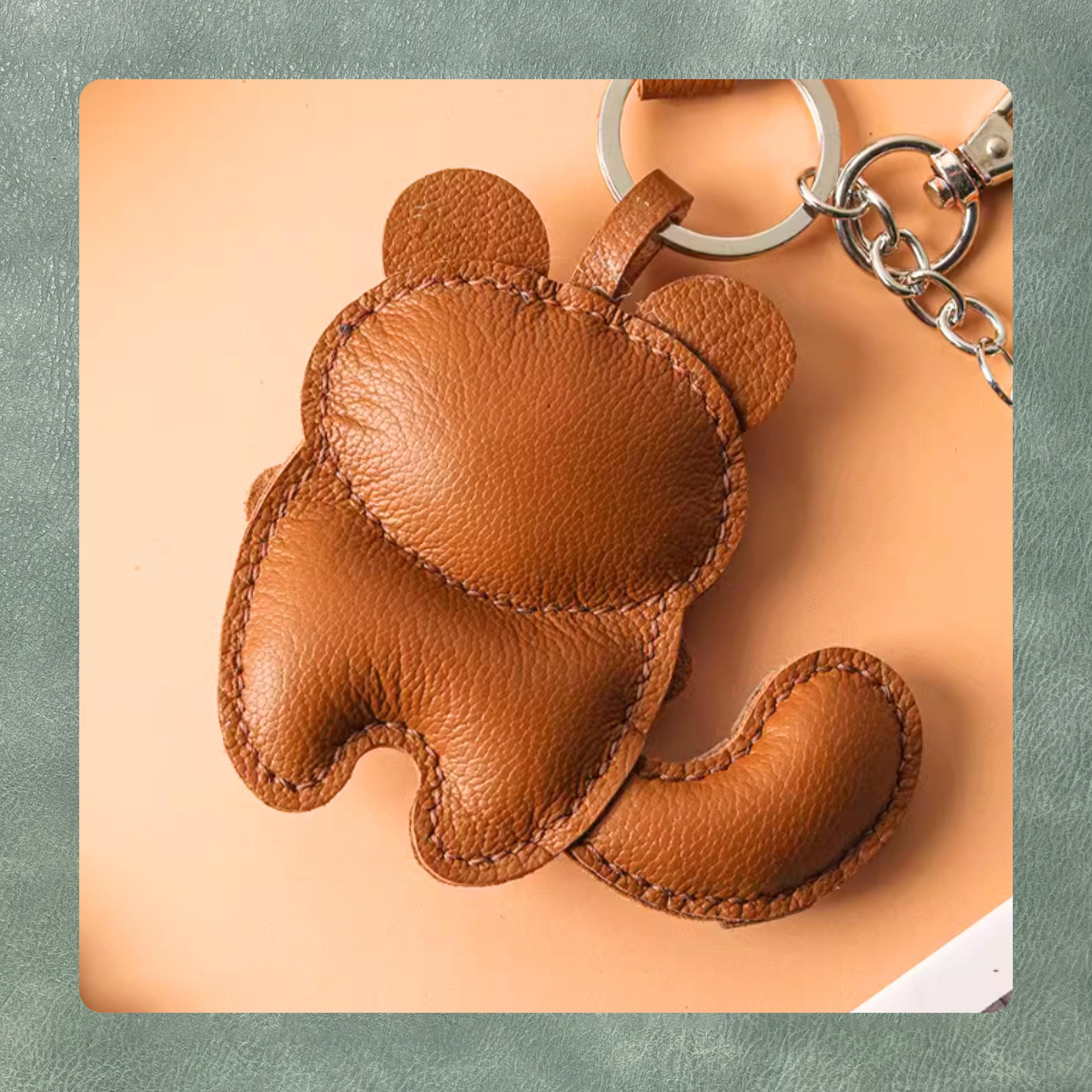 Custom raccoon keychain leather die cutting, animal shape pendant leather cutting die, steel ruler metal die cutting leather punching tool