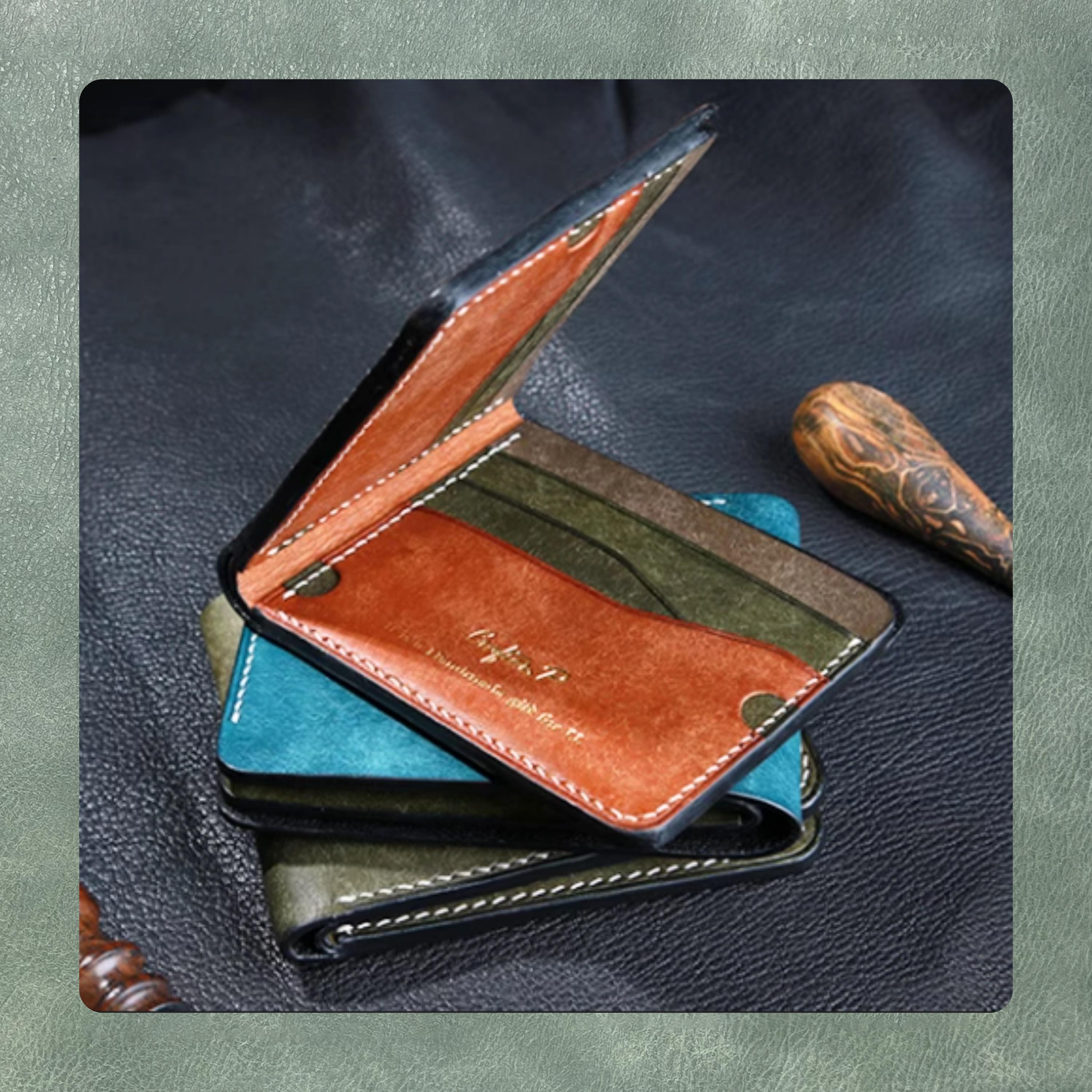 Wallet Handmade Leather Die Cutting, DIY Leather Steel Knife Metal Cutting Die, Custom Leather Crafts Kraft Paper Punching Tool Set