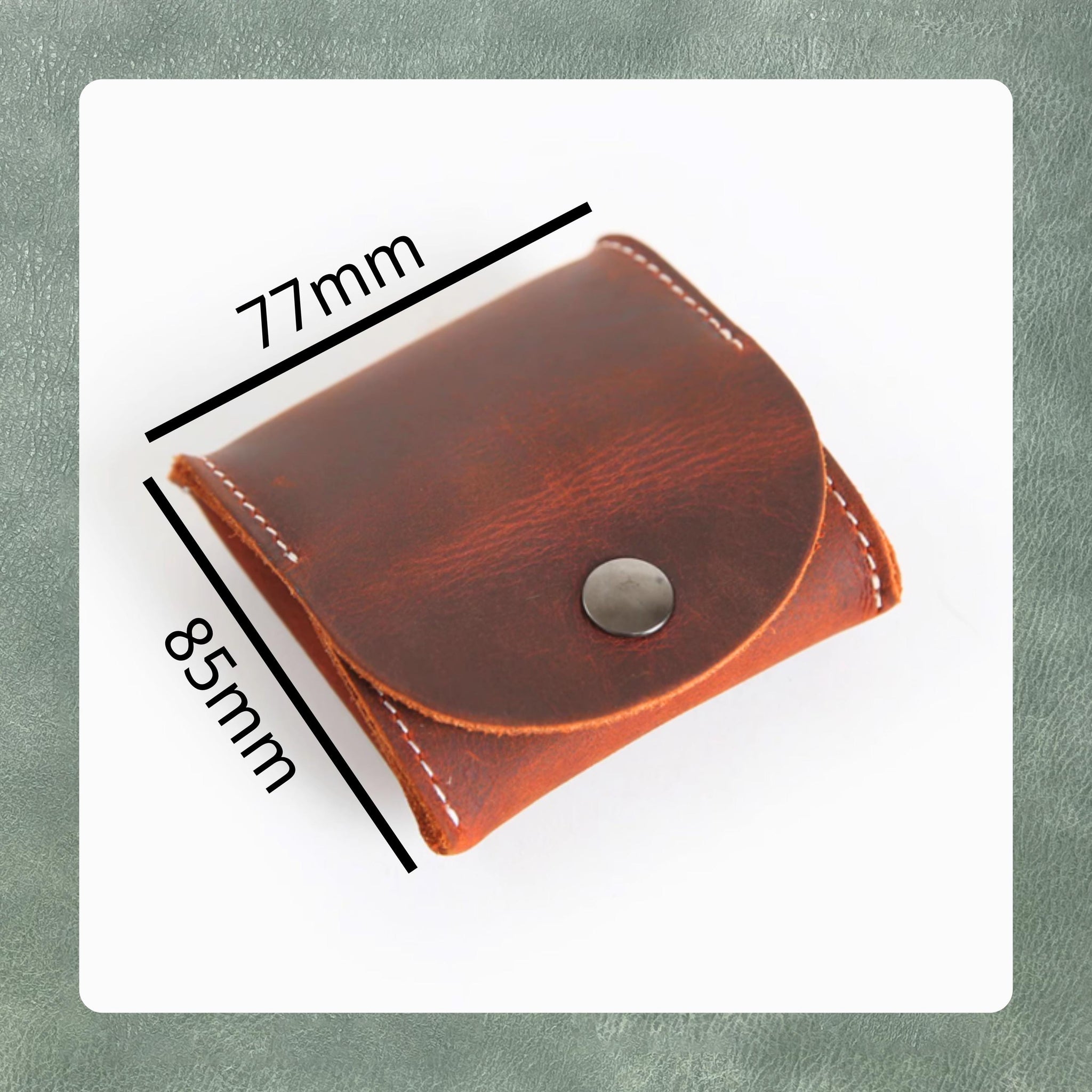 Premium Leather Coin Purse Cutting Die - DIY Precision Steel Knife Punching Tool, Handmade Custom Coin Purse Leather Craft Cutting Kit