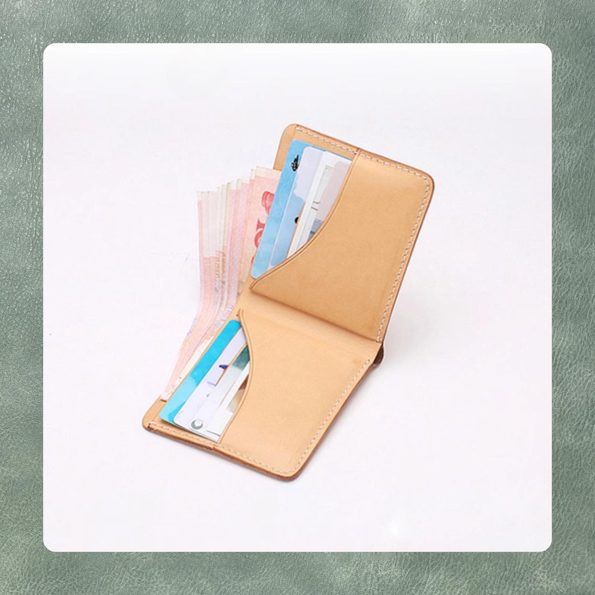 Unique Design Wallet Handmade Leather Die Cutting, DIY Leather Steel Knife Metal Cutting Die, Custom Leather Crafts Punching Tool Set
