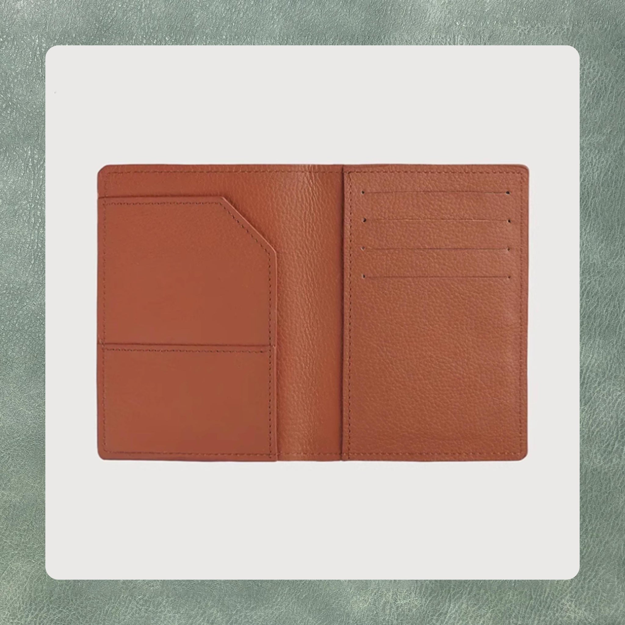 Passport Holder Card Holder Leather Cutting Dies - Steel Knife Metal Stamping Dies | Precision Tool Set for Leather and Kraft Craft Projects