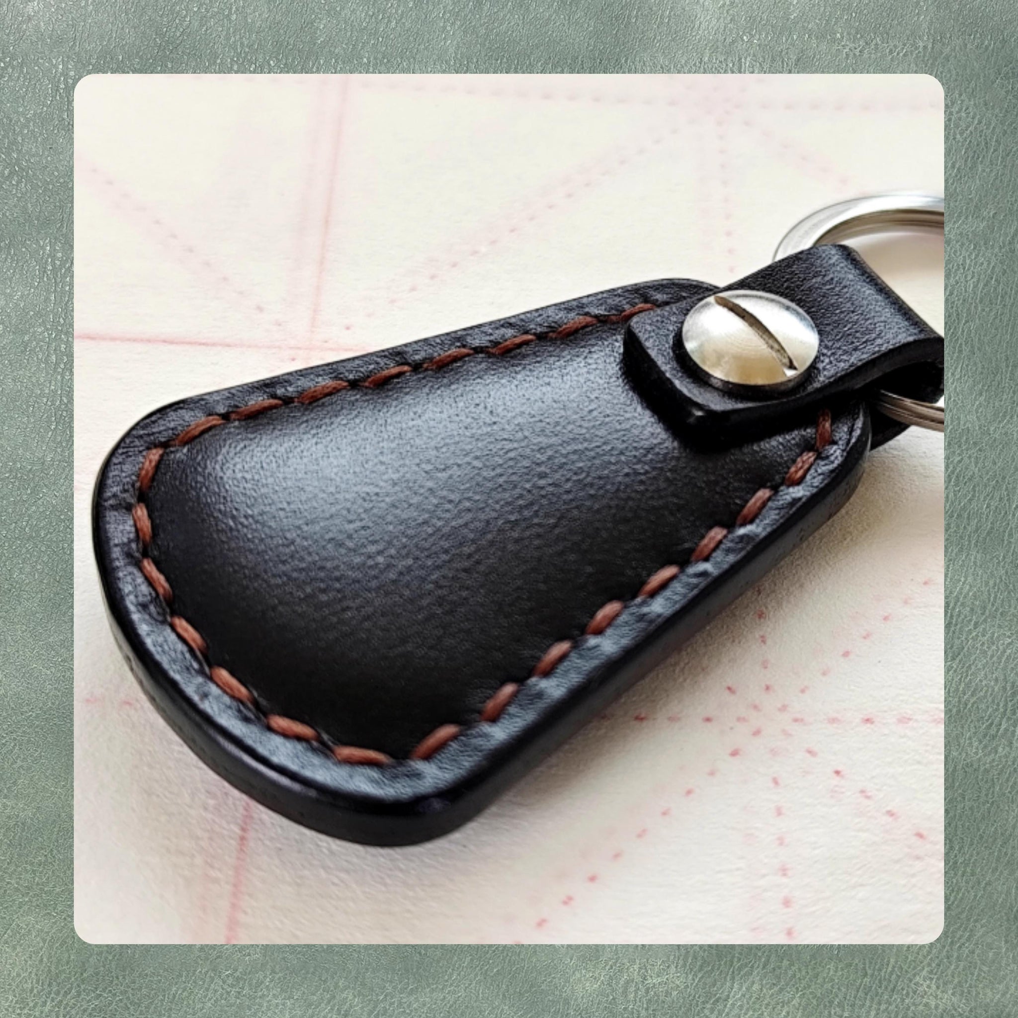 Keychain cutting die/Sizzix precision leather craft tools/Steel ruler metal leather punch set/Suitable for leather craft enthusiasts