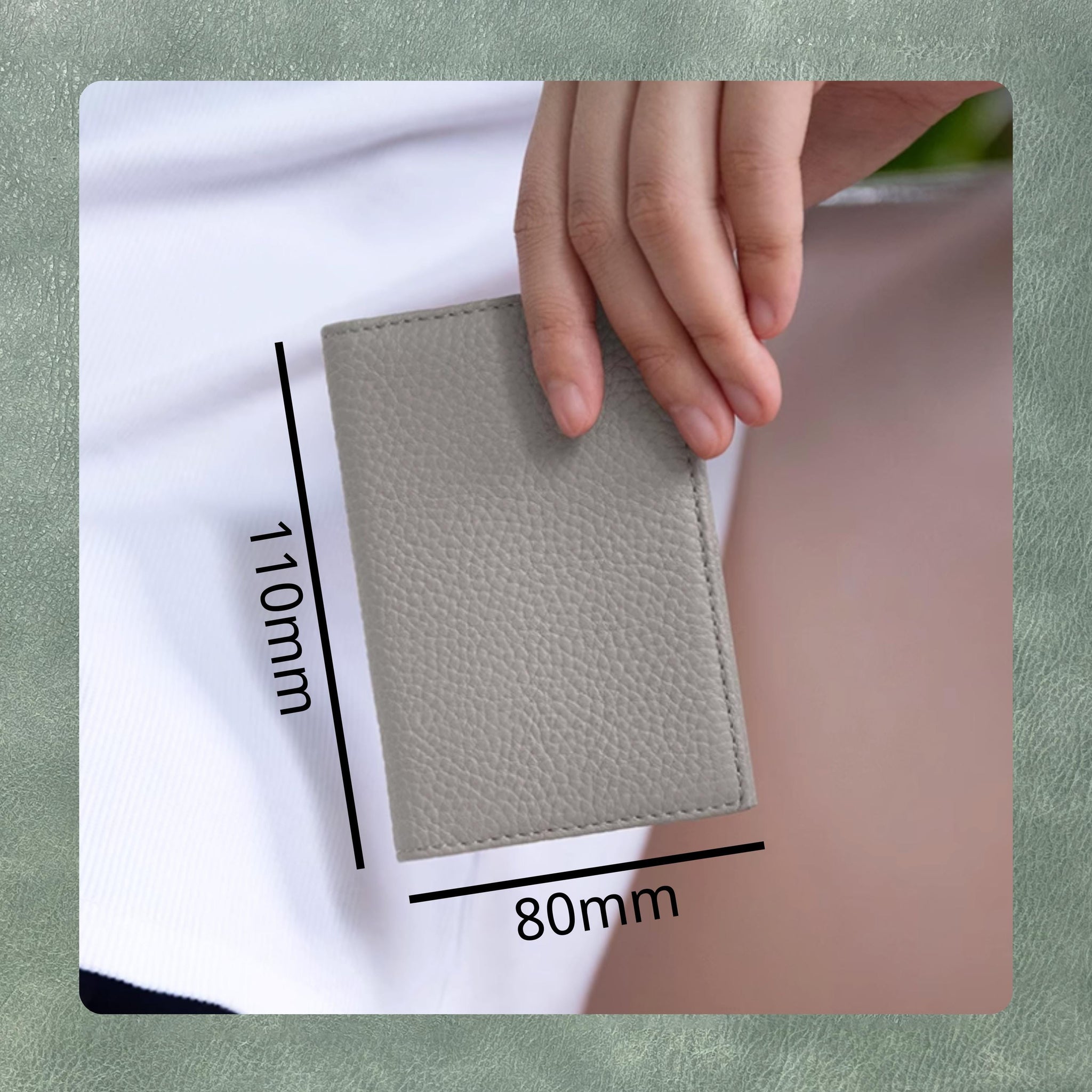 Wallet DIY leather die cutting, custom precision steel ruler metal cutting die, high quality handmade leather crafts kraft paper tool set