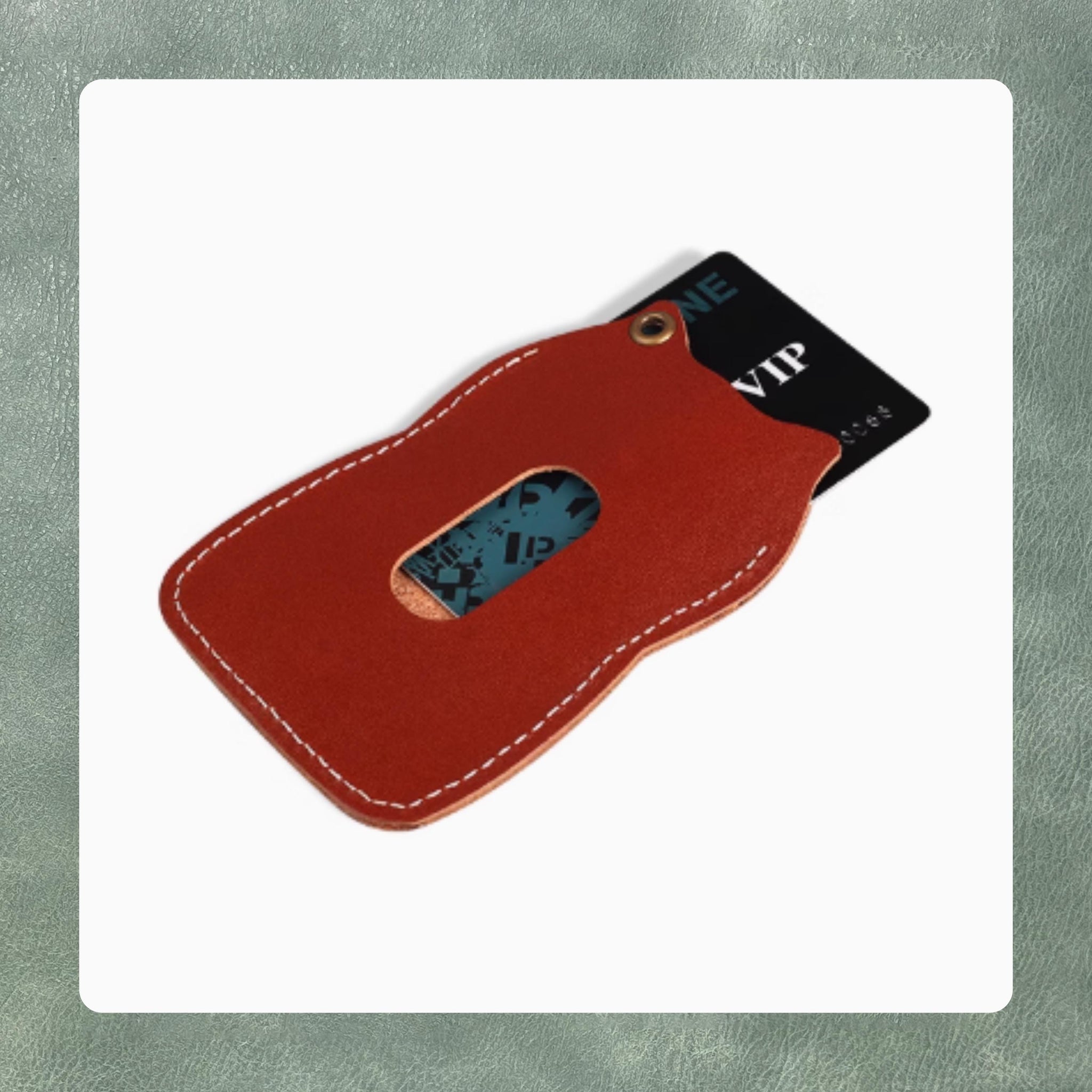 Cute Kitten Bus Card Holder Leather Die Cut, Premium Handmade Leather Craft Kraft Tool Set for DIY Craft Projects and Personalized Gifts