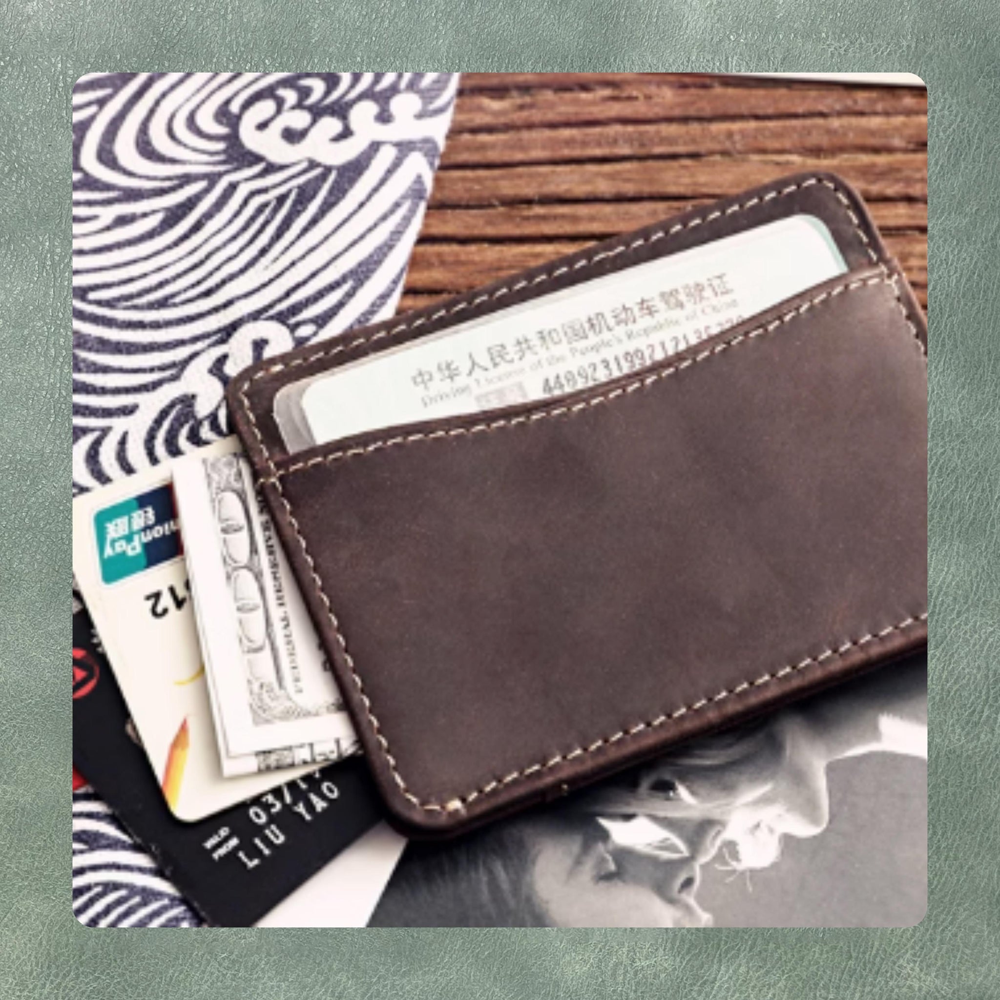 Premium Pass Card Holder Leather Die Cutting, Leather Punching Tools, Custom Steel Knife Dies for DIY Craft Projects and Personalized Gifts
