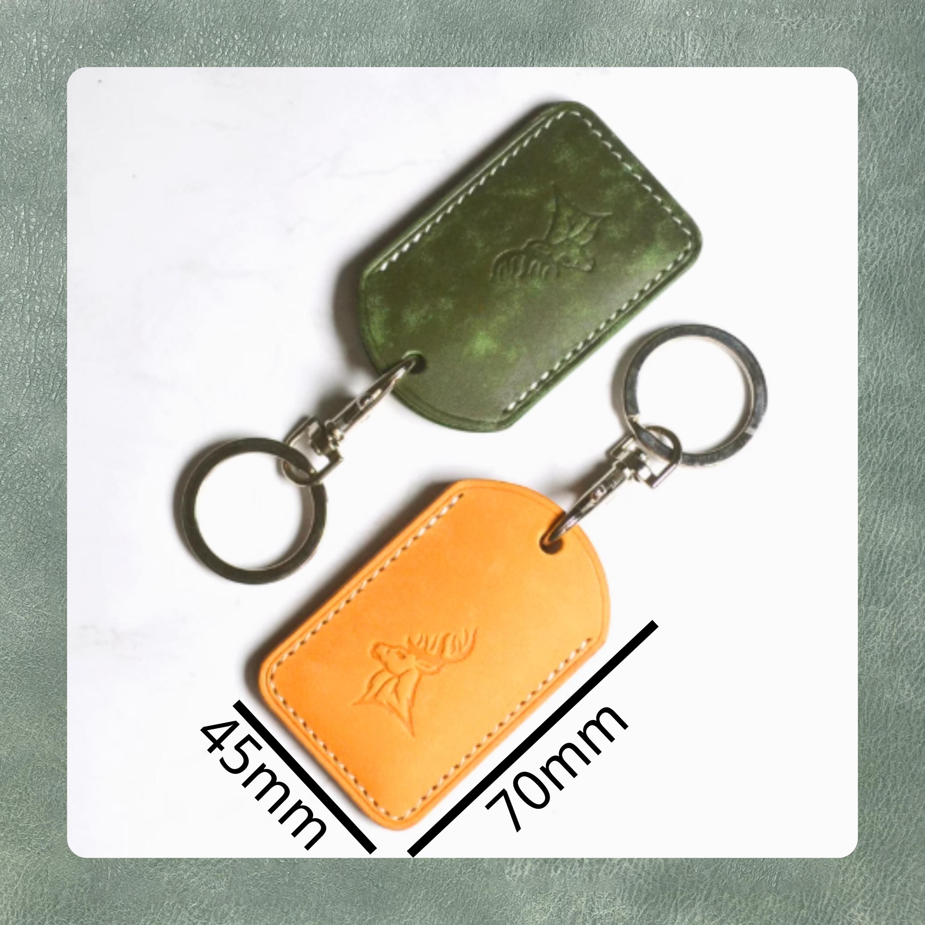 DIY Keychain Leather Die Cutting | Custom Quality Steel Knife Metal Cutting Dies | Leather Craft Punching Tool Set | Sizzix Compatible