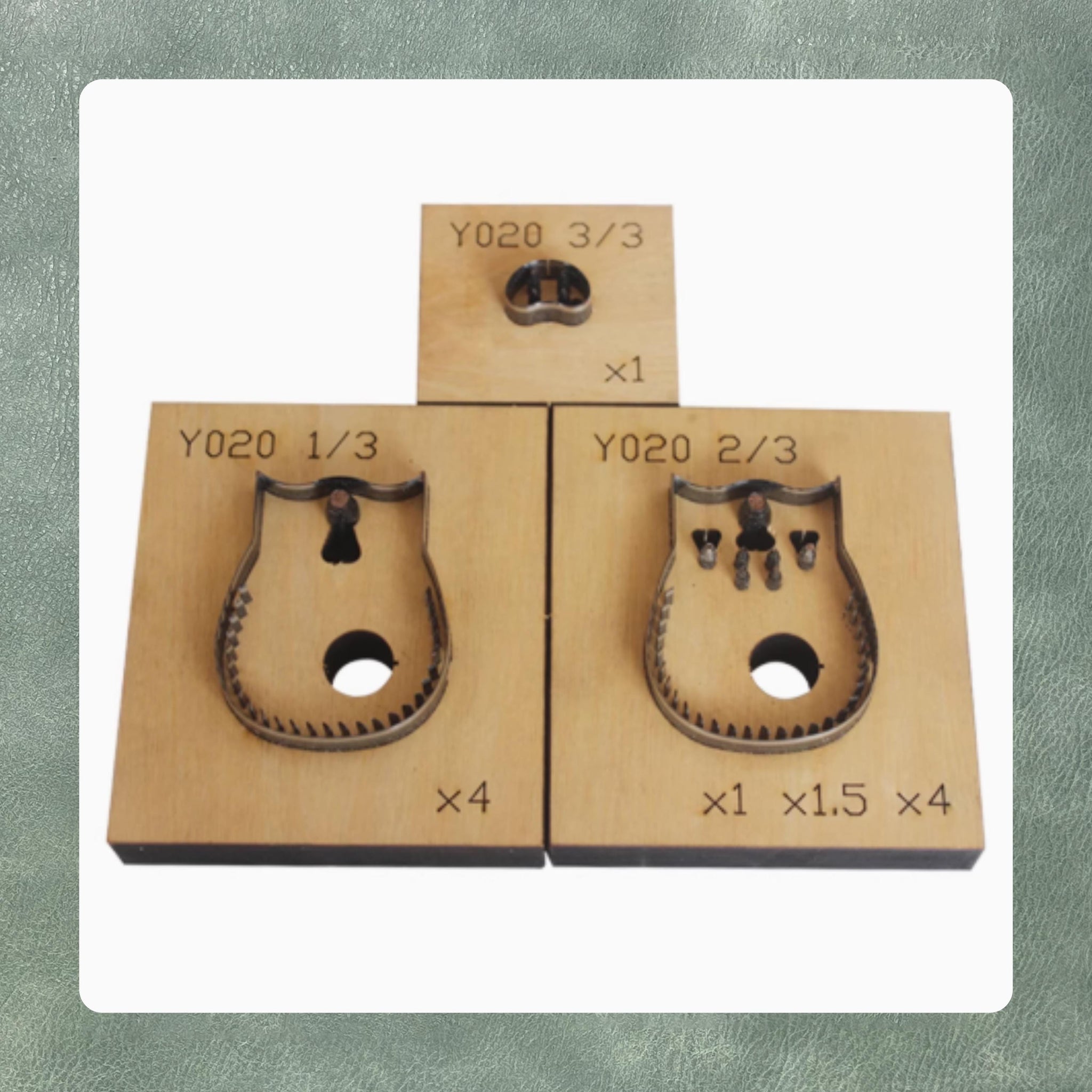 Handmade Piggy Keychain Leather Die Cutting | Custom Quality Steel Knife Cutting Dies | Leather Craft Punching Tool Set | Sizzix Compatible
