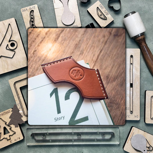 Handmade Bookmark Leather Die Cutting | Custom Quality Steel Knife Metal Cutting Dies | Leather Craft Punching Tool Set | Sizzix Compatible