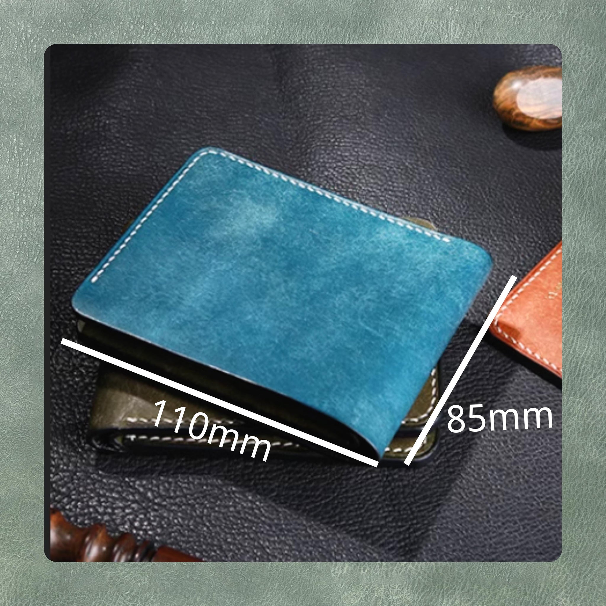 Wallet Handmade Leather Die Cutting, DIY Leather Steel Knife Metal Cutting Die, Custom Leather Crafts Kraft Paper Punching Tool Set