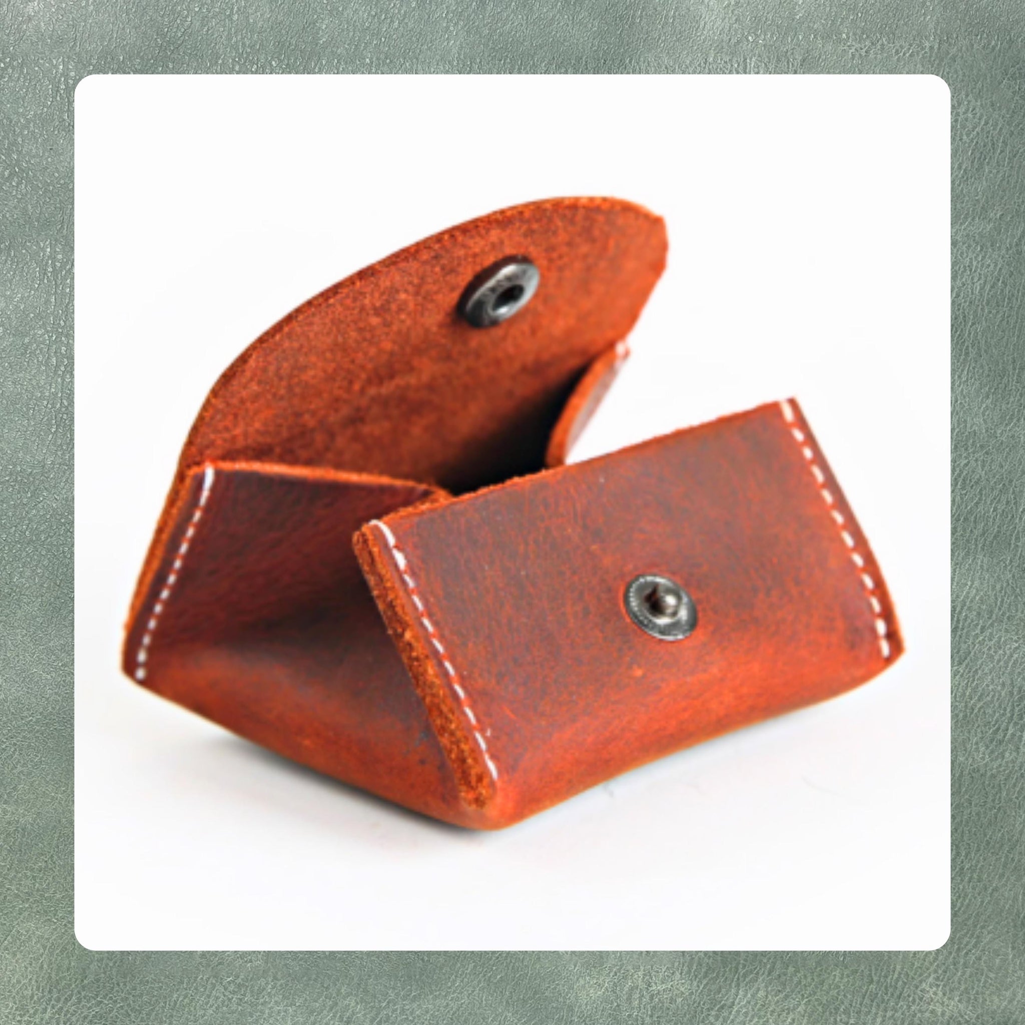 Premium Leather Coin Purse Cutting Die - DIY Precision Steel Knife Punching Tool, Handmade Custom Coin Purse Leather Craft Cutting Kit