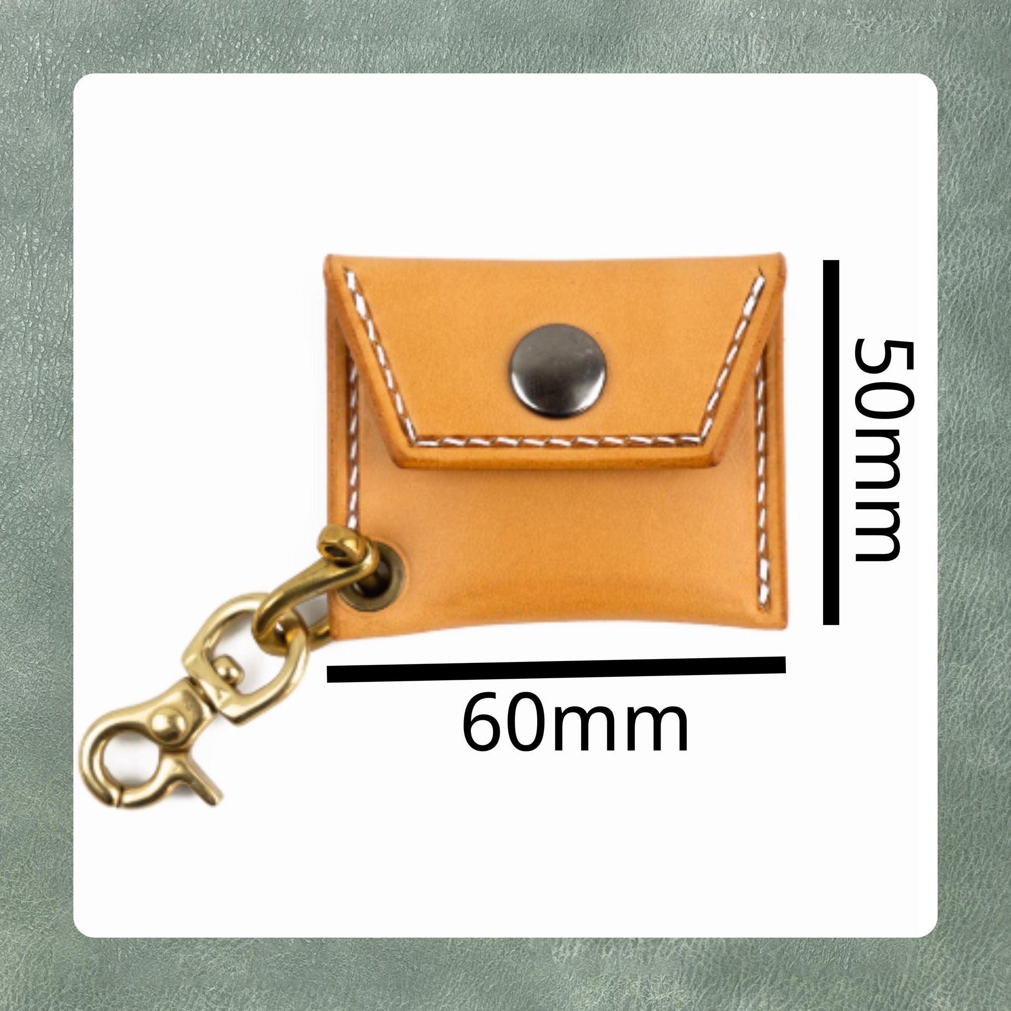 Premium Small Coin Purse Cutting Dies - Precision Leather Pendant Craft Punch Tool | Durable Steel Knife Die Set for DIY and Craft Projects