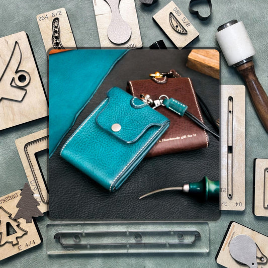 Large Capacity Card Holder Leather Die Cutting - Custom Leather Precision Cutting Dies, High Quality Steel Knife Metal Punching Tool Set