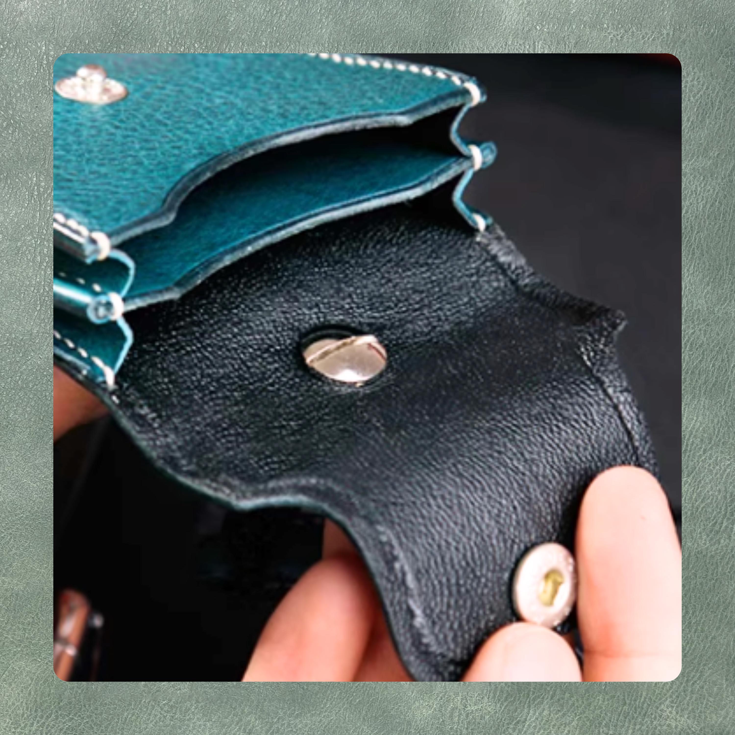 Large Capacity Card Holder Leather Die Cutting - Custom Leather Precision Cutting Dies, High Quality Steel Knife Metal Punching Tool Set